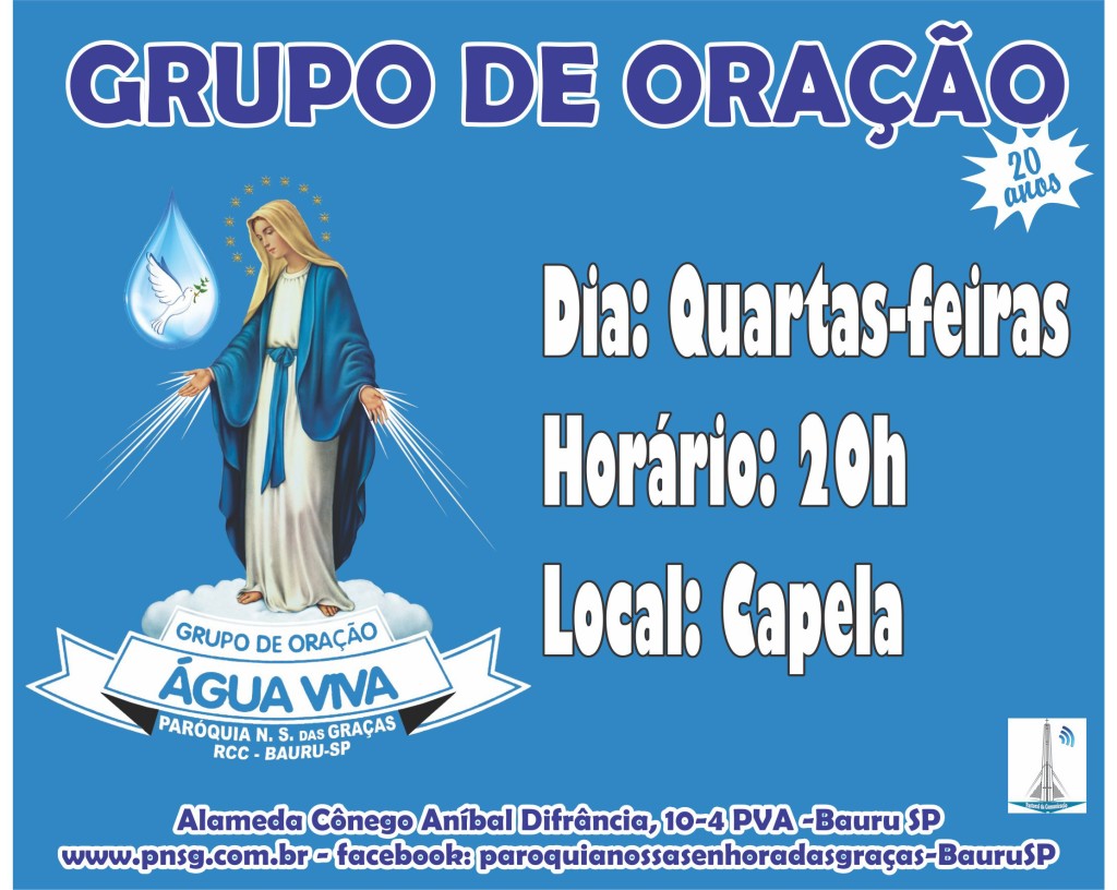 agua viva reuniões
